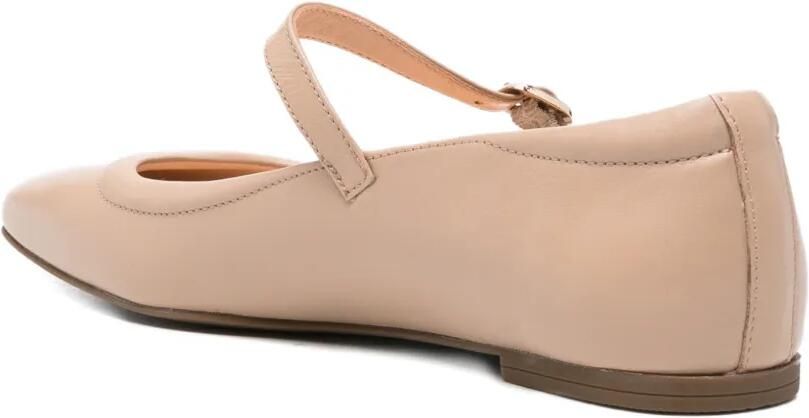 SERGIO MORETTI FIRENZE Ballerina's met gespsluiting Beige - Foto 2