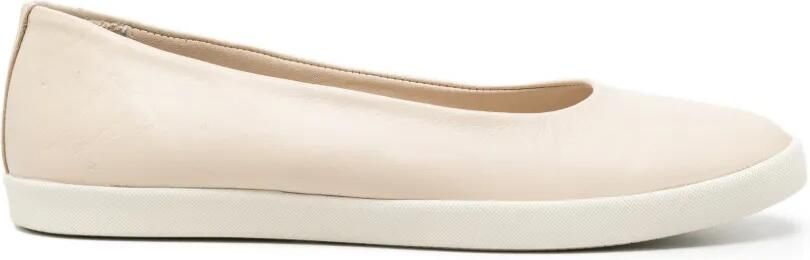 SERGIO MORETTI FIRENZE Ballerina's met ronde neus Beige