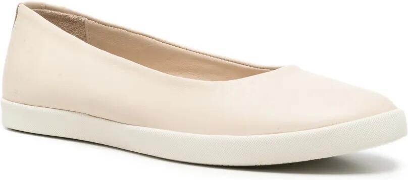 SERGIO MORETTI FIRENZE Ballerina's met ronde neus Beige - Foto 3