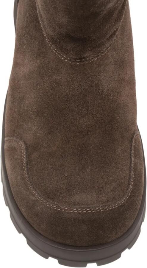 SERGIO MORETTI FIRENZE chunky-sole ankle boots Bruin - Foto 3
