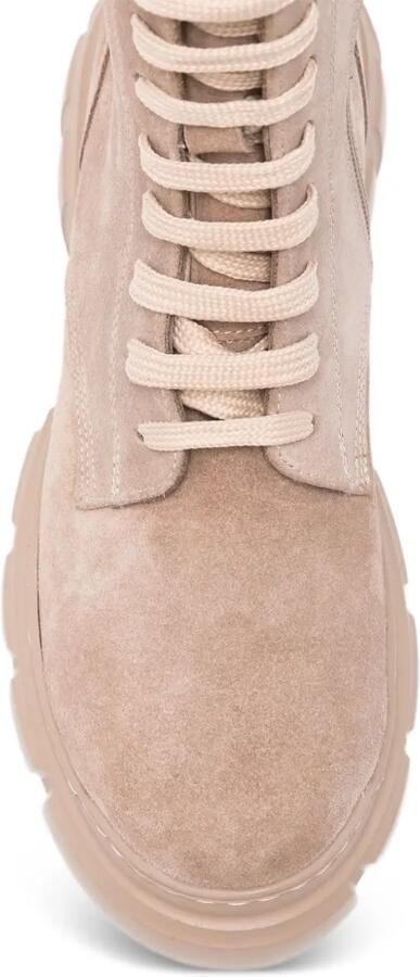SERGIO MORETTI FIRENZE Combat boots Beige - Foto 4