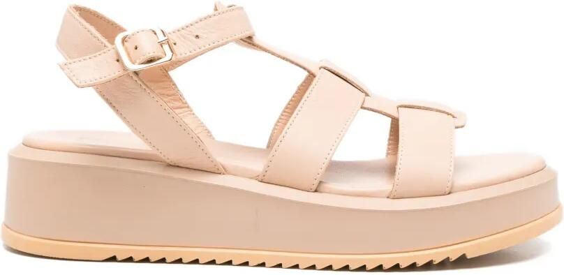 SERGIO MORETTI FIRENZE Gekooide sandalen Beige