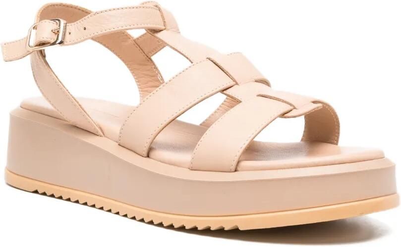 SERGIO MORETTI FIRENZE Gekooide sandalen Beige - Foto 3