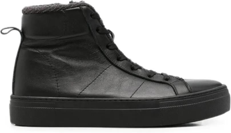 SERGIO MORETTI FIRENZE High-top sneakers met fleece voering Zwart