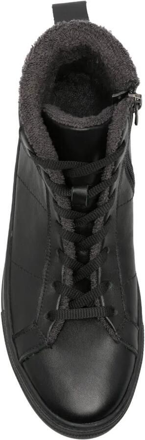 SERGIO MORETTI FIRENZE High-top sneakers met fleece voering Zwart - Foto 3