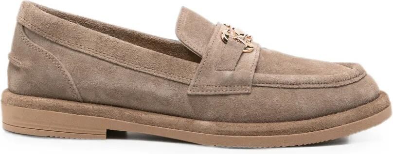 SERGIO MORETTI FIRENZE Horsebit loafers Beige