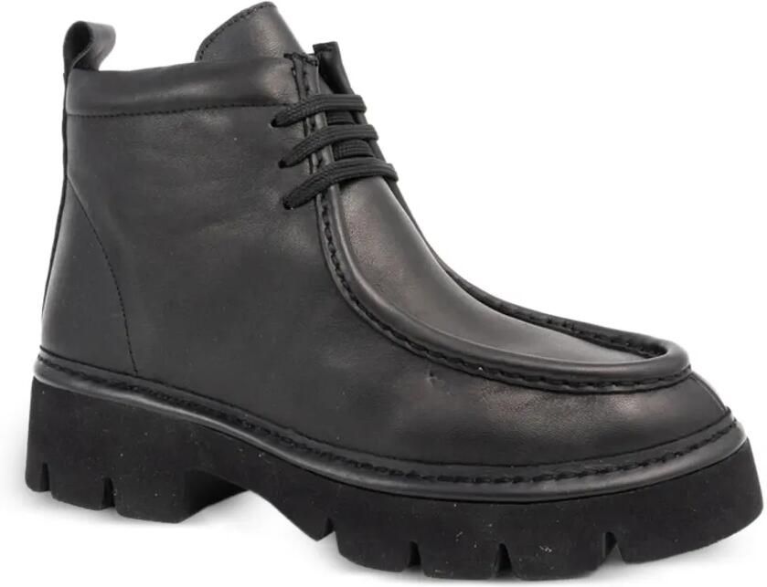 SERGIO MORETTI FIRENZE lace-up chunky boots Zwart - Foto 2