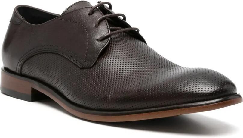 SERGIO MORETTI FIRENZE Leren Derby schoenen Bruin - Foto 2