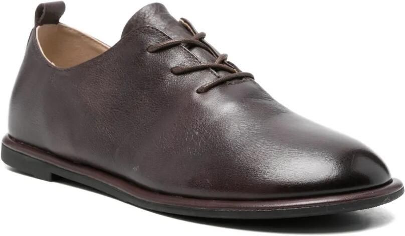 SERGIO MORETTI FIRENZE Leren Derby schoenen Bruin - Foto 2