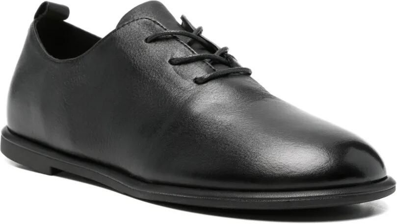 SERGIO MORETTI FIRENZE Leren Derby schoenen Zwart - Foto 2