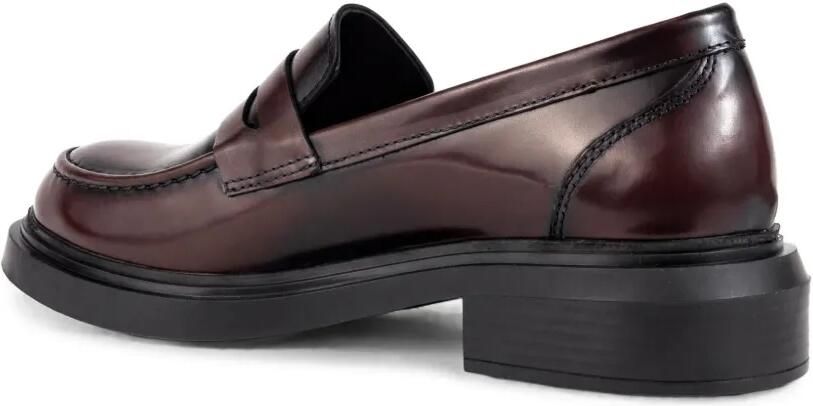 SERGIO MORETTI FIRENZE Leren loafers Bruin - Foto 3