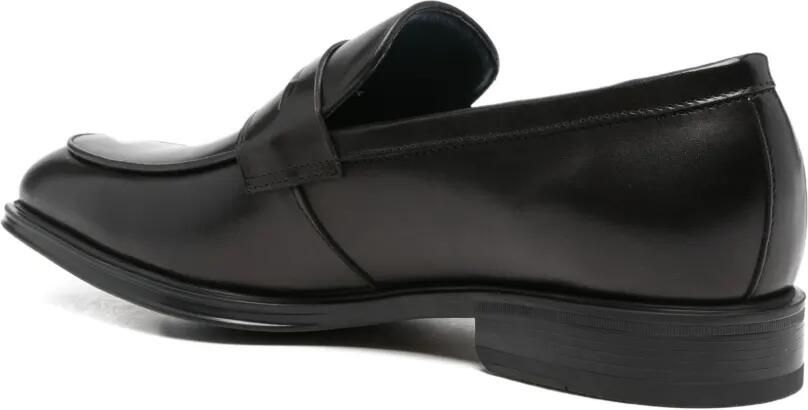 SERGIO MORETTI FIRENZE Leren loafers Zwart - Foto 3