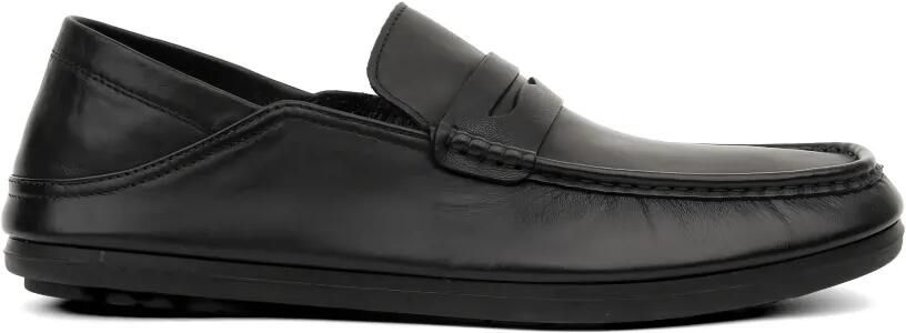 SERGIO MORETTI FIRENZE Leren loafers Zwart