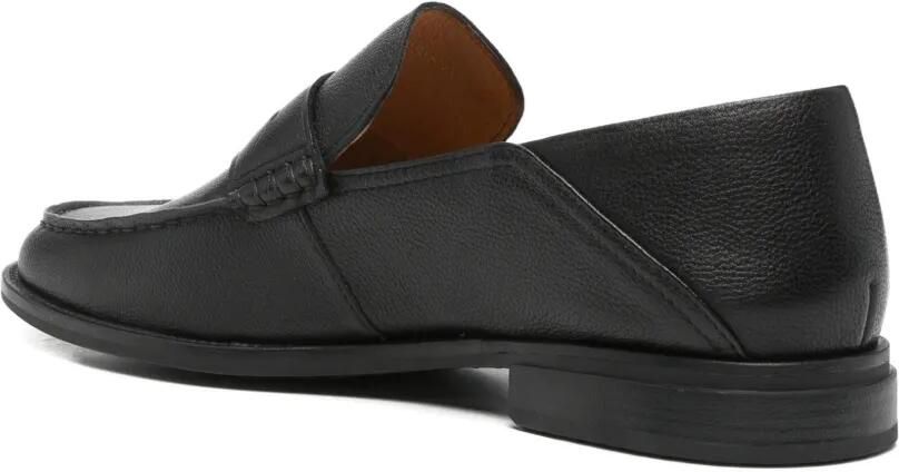 SERGIO MORETTI FIRENZE Leren loafers Zwart - Foto 2