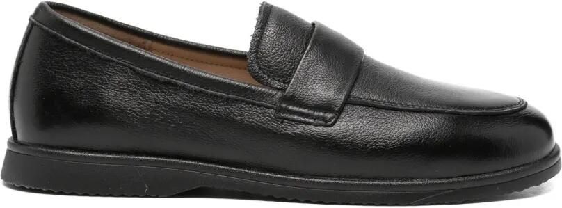 SERGIO MORETTI FIRENZE Leren loafers Zwart