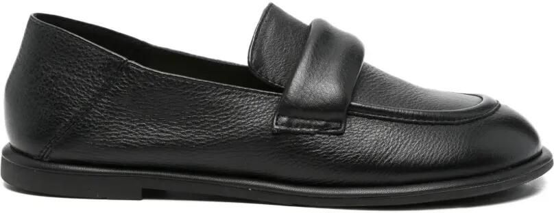 SERGIO MORETTI FIRENZE Leren loafers Zwart