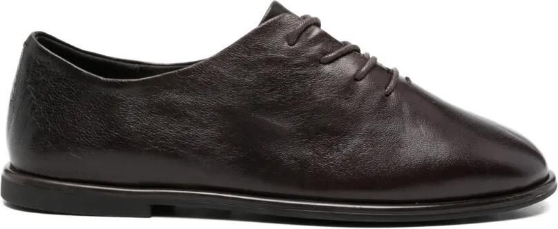 SERGIO MORETTI FIRENZE Leren Oxford veterschoenen Bruin