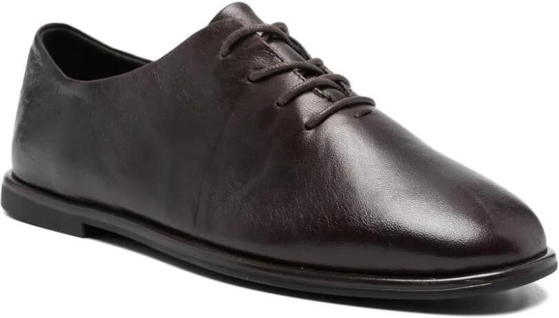 SERGIO MORETTI FIRENZE Leren Oxford veterschoenen Bruin - Foto 2
