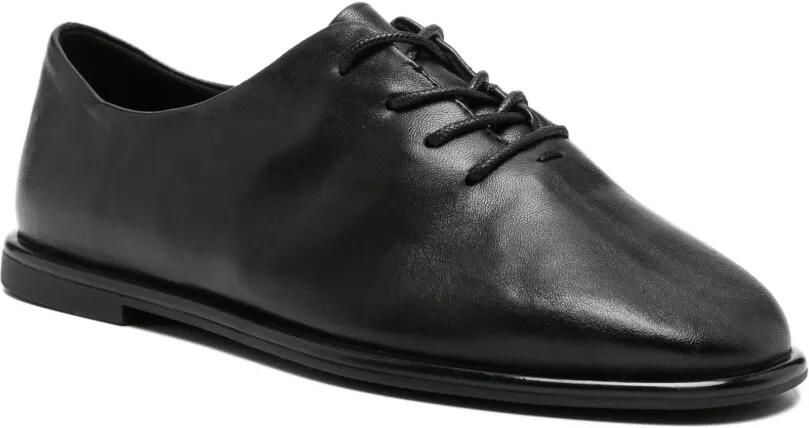 SERGIO MORETTI FIRENZE Leren Oxford veterschoenen Zwart - Foto 2