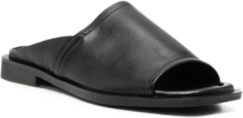 SERGIO MORETTI FIRENZE Leren sandalen Zwart - Foto 2
