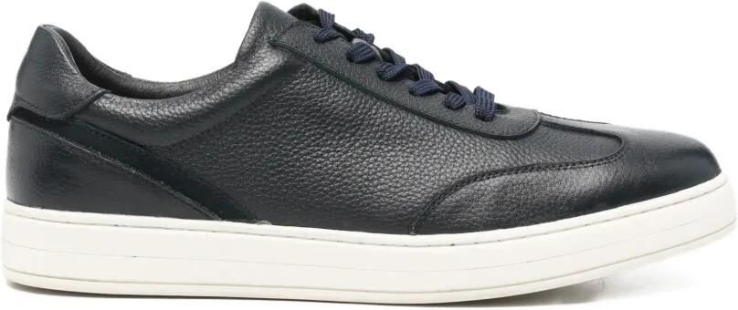 SERGIO MORETTI FIRENZE Leren sneakers Blauw