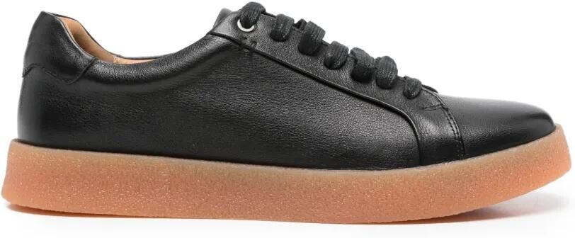 SERGIO MORETTI FIRENZE Leren sneakers Zwart