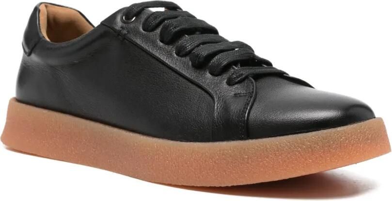 SERGIO MORETTI FIRENZE Leren sneakers Zwart - Foto 2
