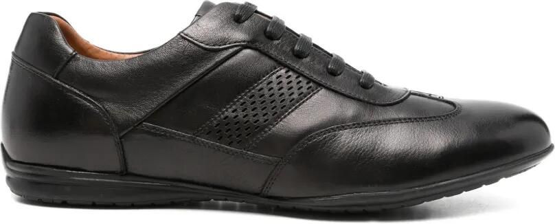 SERGIO MORETTI FIRENZE Leren sneakers Zwart