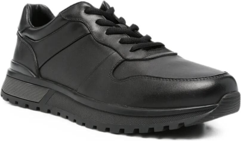 SERGIO MORETTI FIRENZE Leren sneakers Zwart - Foto 2