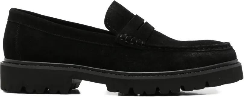 SERGIO MORETTI FIRENZE Loafers met chunky zool Zwart - Foto 1
