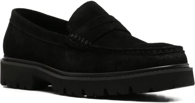 SERGIO MORETTI FIRENZE Loafers met chunky zool Zwart - Foto 2