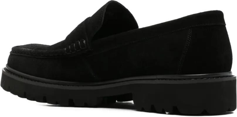 SERGIO MORETTI FIRENZE Loafers met chunky zool Zwart - Foto 3