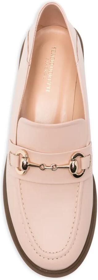 SERGIO MORETTI FIRENZE Loafers met horsebitdetail Roze - Foto 3