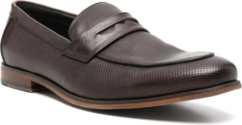 SERGIO MORETTI FIRENZE Loafers met kwastje Bruin - Foto 3