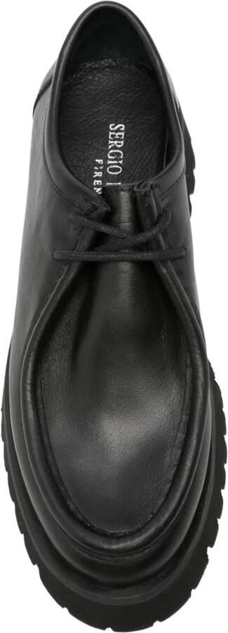 SERGIO MORETTI FIRENZE Loafers met veters Zwart - Foto 3