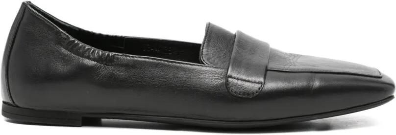 SERGIO MORETTI FIRENZE Loafers met vierkante neus Zwart