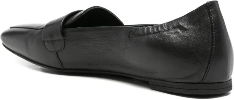 SERGIO MORETTI FIRENZE Loafers met vierkante neus Zwart - Foto 3