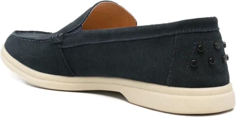 SERGIO MORETTI FIRENZE Loafers verfraaid met studs Blauw - Foto 2