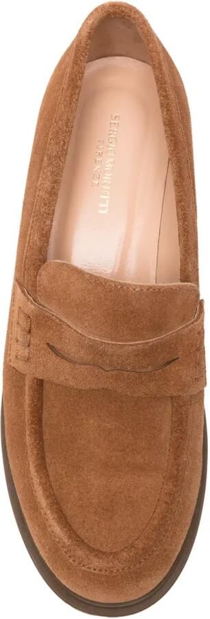 SERGIO MORETTI FIRENZE Penny loafers Bruin - Foto 4