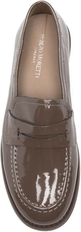 SERGIO MORETTI FIRENZE Penny loafers Grijs - Foto 4