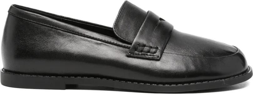 SERGIO MORETTI FIRENZE penny loafers Zwart