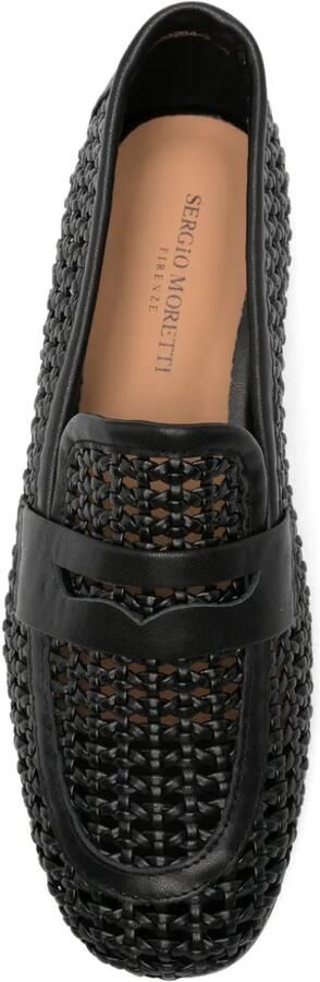 SERGIO MORETTI FIRENZE Penny loafers Zwart - Foto 4