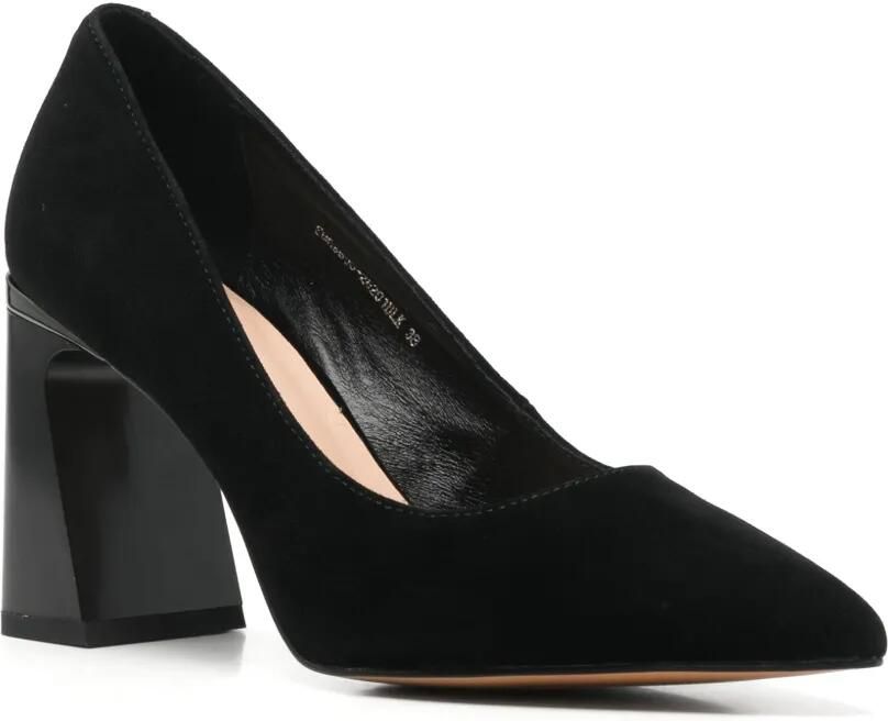 SERGIO MORETTI FIRENZE Pumps met blokhak Zwart - Foto 2