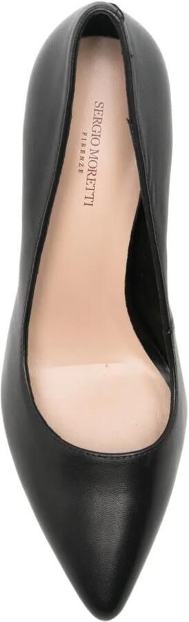 SERGIO MORETTI FIRENZE Pumps met blokhak Zwart - Foto 4