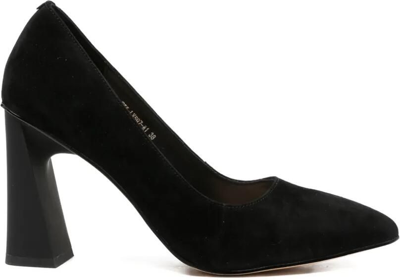 SERGIO MORETTI FIRENZE Pumps met blokhak Zwart