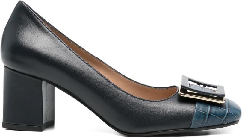 SERGIO MORETTI FIRENZE Pumps met gespdetail Blauw