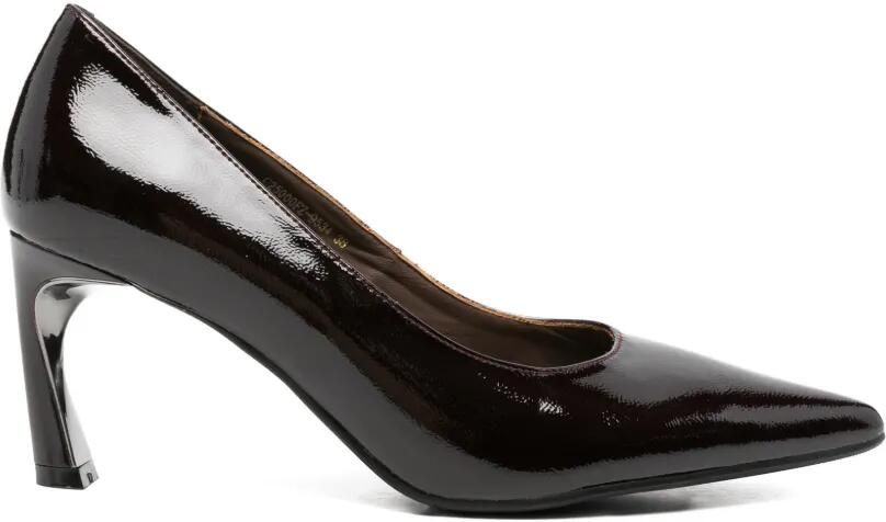 SERGIO MORETTI FIRENZE Pumps met puntige neus Bruin
