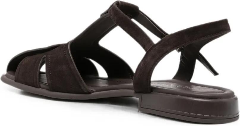SERGIO MORETTI FIRENZE Sandalen met gesp Bruin - Foto 2
