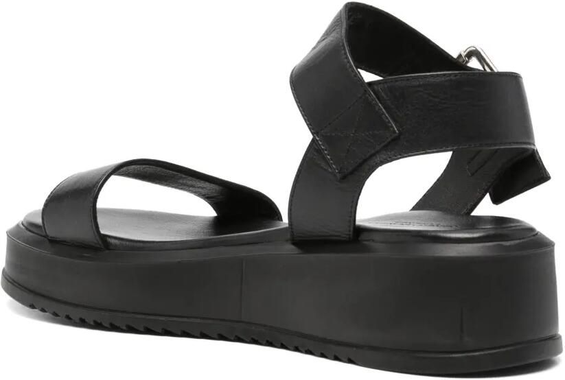 SERGIO MORETTI FIRENZE Sandalen met gesp Zwart - Foto 2