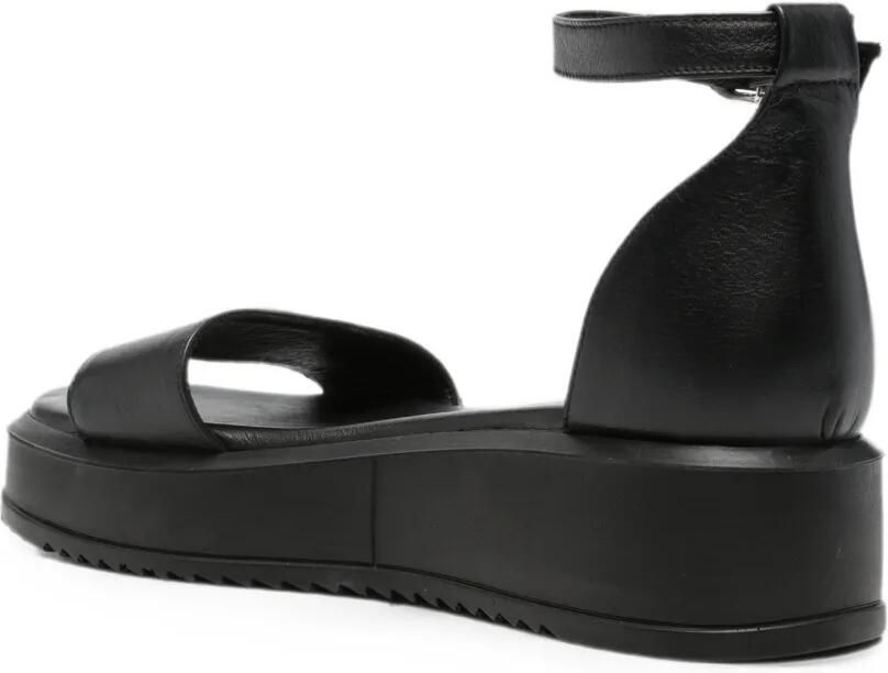 SERGIO MORETTI FIRENZE Sandalen met gesp Zwart - Foto 2